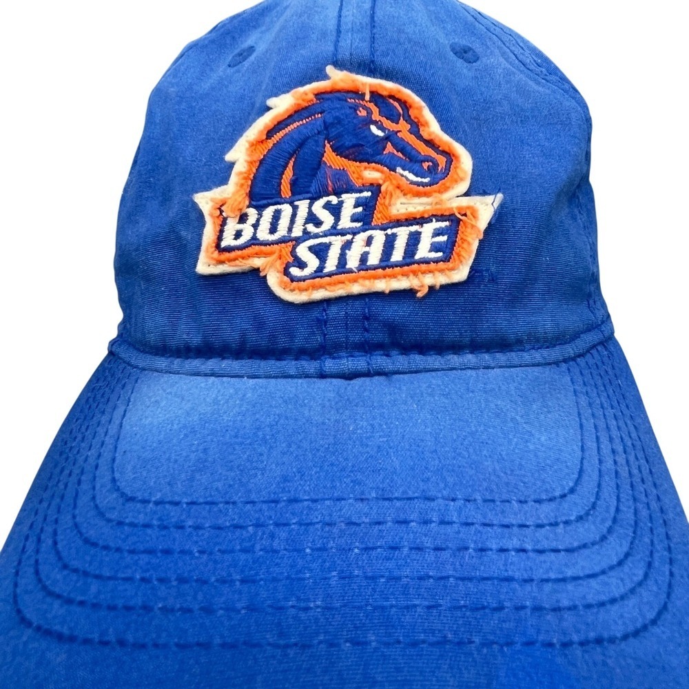 Boise State Broncos Baseball Hat Blue Orange Embroidered Cap Adidas‎